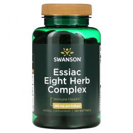 Swanson, Essiac Eight Herb Complex, 356 мг, 120 мягких таблеток