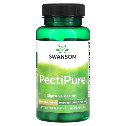 Swanson, PectiPure, 600 мг, 60 капсул