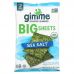 gimMe, Premium Roasted Seaweed, Big Sheets, Sea Salt , 0.92 oz (26 g)