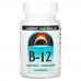 Source Naturals, B-12, Таблетки для рассасывания под языком, 2,000 мкг, 100 таблеток