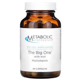 Metabolic Maintenance, The Big One, с железом, 90 капсул