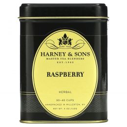 Harney & Sons, Малиновый травяной чай, без кофеина, 4 унции