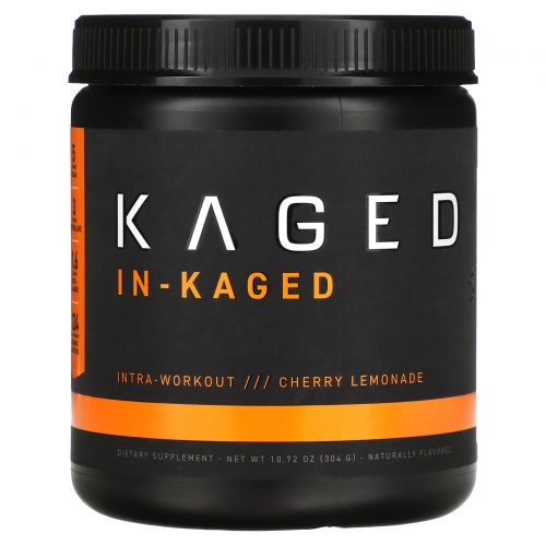 KagedMuscle, "In-Kaged", cпортивное питание для употребления во время тренировки, со вкусом вишневого лимонада, 11,92 унции (338 г)