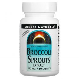 Source Naturals, Экстракт брокколи, 60 таблеток