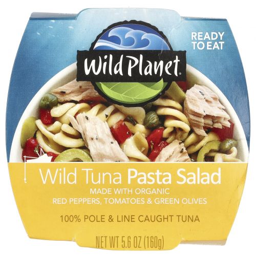 Wild Planet, Wild Tuna Pasta Salad, 5.6 oz (160 g)