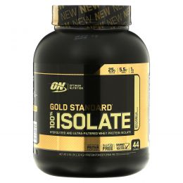 Optimum Nutrition, Gold Standard, 100% Isolate, Rich Vanilla, 2.91 lb (1.32 kg)