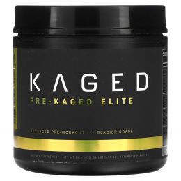 Kaged, PRE-KAGED Elite, перед тренировкой, со вкусом винограда Gracier, 698 г (1,54 фунта)