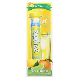 Zipfizz, Смесь для энергетических напитков, цитрус, 20 тюбиков, 11 г (0,39 унции)