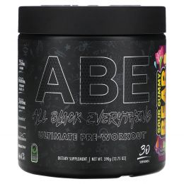 ABE, Ultimate Pre-Workout, предтренировочный комплекс, кислый жевательный мишка, 390 г (13,75 унции)