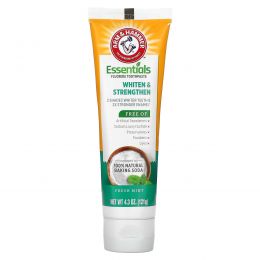 Arm & Hammer, Whiten & Strengthen, зубная паста с незаменимыми фторами, свежая мята, 121 г (4,3 унции)