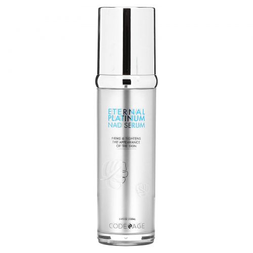 Codeage, Eternal Platinum NAD Serum, 3.4 fl oz (100 ml)