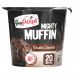 FlapJacked, Mighty Muffin с пробиотиками, двойная порция шоколада, 1,94 унции (55 г)