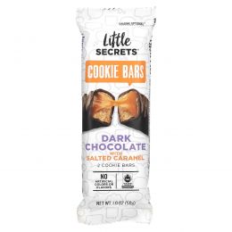 Little Secrets, Dark Chocolate Cookie Bar, Salted Caramel, 1.8 oz (50 g)