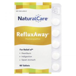 NaturalCare, RefluxAway, 60 таблеток