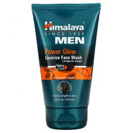 Himalaya, Men, Power Glow, Licorice Face Wash, 3.4 fl oz (100 ml)