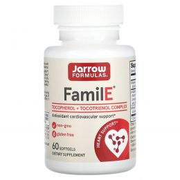 Jarrow Formulas, Famil-E, 60 капсул