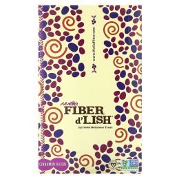 NuGo Nutrition, Fiber d'Lish, коричный изюм, 16 батончиков по 45 г (1,6 унции)