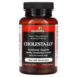 FutureBiotics, Cholesta-Lo With Garlic & Niacin, 120 Tablets