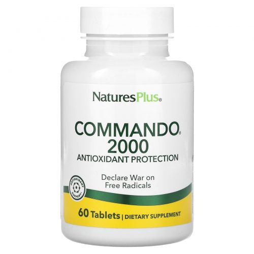 NaturesPlus, Commando 2000`` 60 таблеток