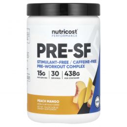 Nutricost, Performance, Pre-SF, персик и манго, 534 г (1,2 фунта)