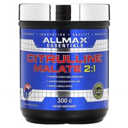 ALLMAX Nutrition, Цитруллин + Малат 2:1, 10,58 унц. (300 г)