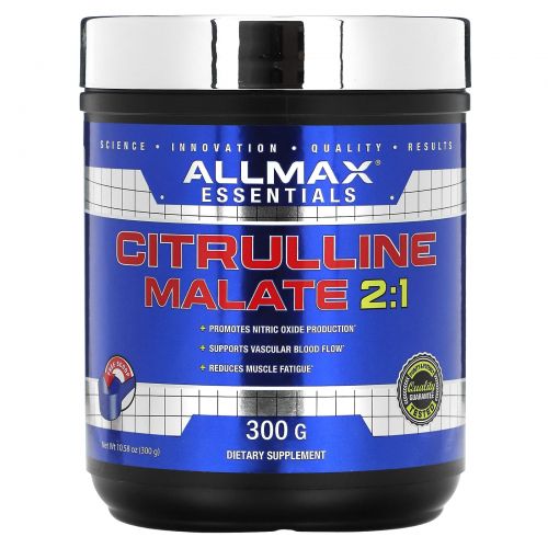 ALLMAX Nutrition, Цитруллин + Малат 2:1, 10,58 унц. (300 г)