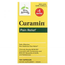 EuroPharma, Terry Naturally, Curamin, 120 капсул