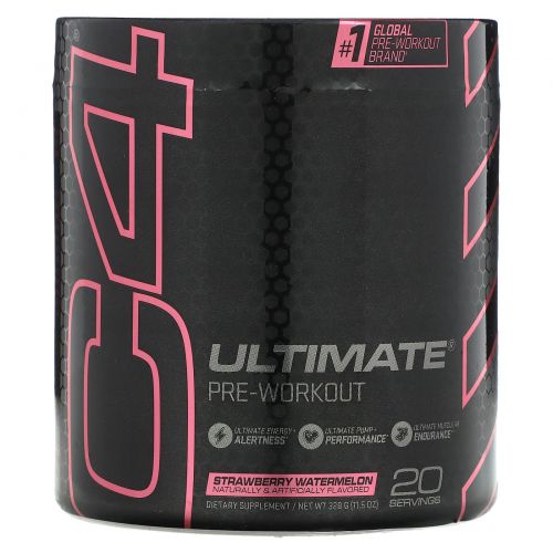 Cellucor, C4 Ultimate Pre-Workout Performance, Strawberry Watermelon, 11.99 oz (340 g)