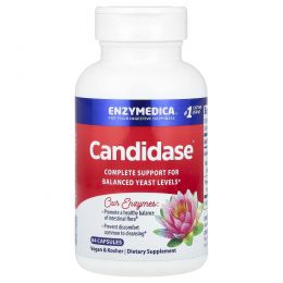 Enzymedica, Candidase, 84 капсулы