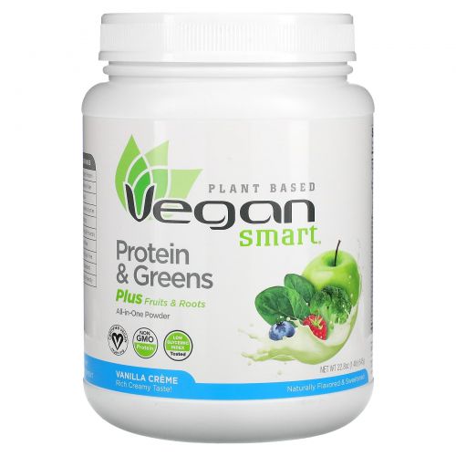 Vegan Smart, Белок и зелень VeganSmart, Порошок 