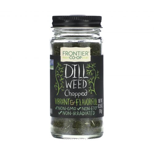 Frontier Co-op, Dill Weed, Chopped, 0.35 oz (10 g)