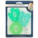 Itzy Ritzy, Cutie Coolers, Soothing Water-Filled Teethers, 3+ Months, Cacti, 3 Teethers