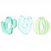 Itzy Ritzy, Cutie Coolers, Soothing Water-Filled Teethers, 3+ Months, Cacti, 3 Teethers