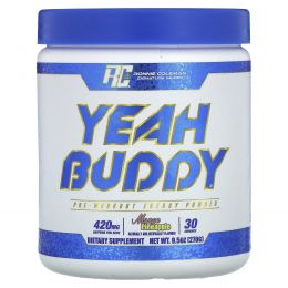 Ronnie Coleman, Signature Series, Yeah Buddy, энергетический порошок перед тренировкой, манго и ананас, 270 г (9,5 унции)