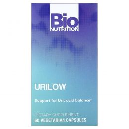 Bio Nutrition, Urilow, 60 вегетарианских капсул