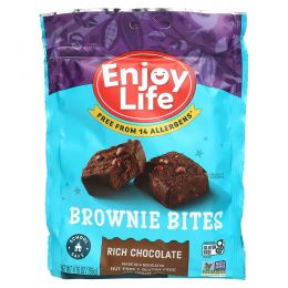 Enjoy Life Foods, Chocolate Brownie Bites, Rich Chocolate, 4.76 oz (135 g)