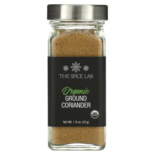 The Spice Lab, Органический молотый кориандр, 51 г (1,8 унции)