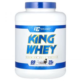 Ronnie Coleman, Signature Series, King Whey, сывороточный протеин, печенье и сливки, 2,3 кг (5 фунтов)