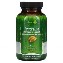 Irwin Naturals, EstroPause, поддержка в период менопаузы, 80 капсул