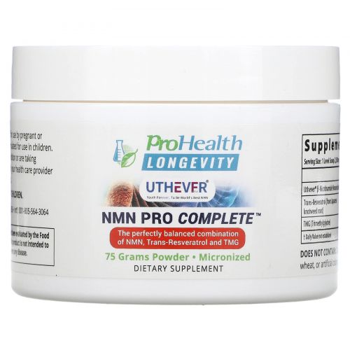 ProHealth Longevity, NMN Pro Complete, 75 г