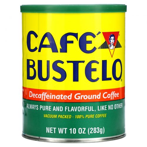 Cafe Bustelo, Молотый кофе без кофеина, 283 г (10 унций)