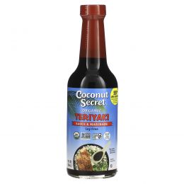 Coconut Secret, Соус терияки, Coconut Aminos, 10 жидких унций (296 мл)