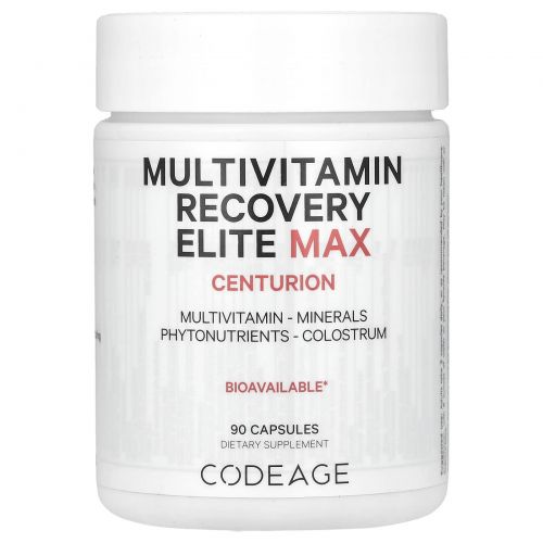 Codeage, Multivitamin Recovery Elite Max, мультивитамины для восстановления Elite Max, 90 капсул
