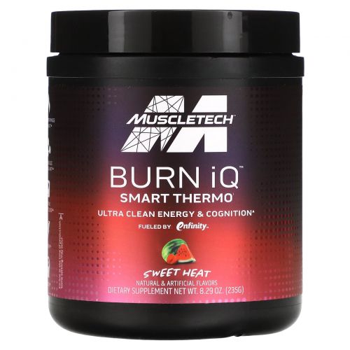 MuscleTech, Burn iQ, Smart Thermo, Sweet Heat, 235 г (8,29 унции)