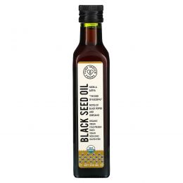 Pure Indian Foods, Organic Black Seed Oil, Cold Pressed, Virgin, 250 ml