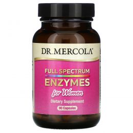 Dr. Mercola, Full Spectrum Enzymes For Women, 90 Capsules