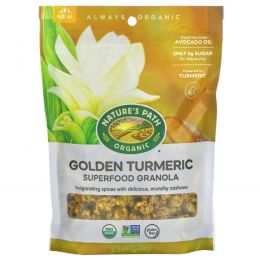 Nature's Path, Golden Turmeric Superfood Granola, 270 г (9,5 унции)