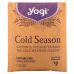 Yogi Tea, Органический, Cold Season, без кофеина, 16 чайных пакетиков, 1.12 унций (32 г)