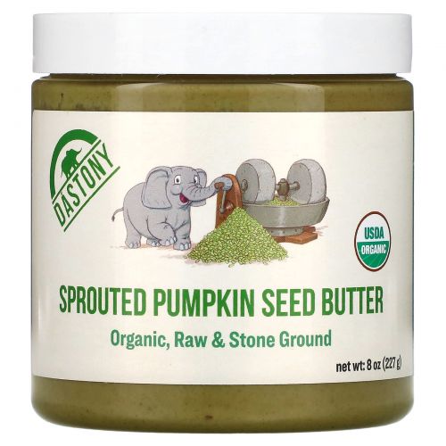 Dastony, Organic Sprouted Pumpkin Seed Butter, 8 oz (227 g)