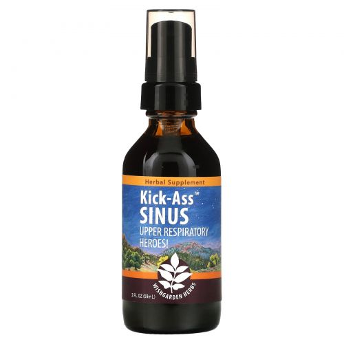 WishGarden Herbs, Kick-Ass Sinus, 59 мл (2 жидк. Унции)